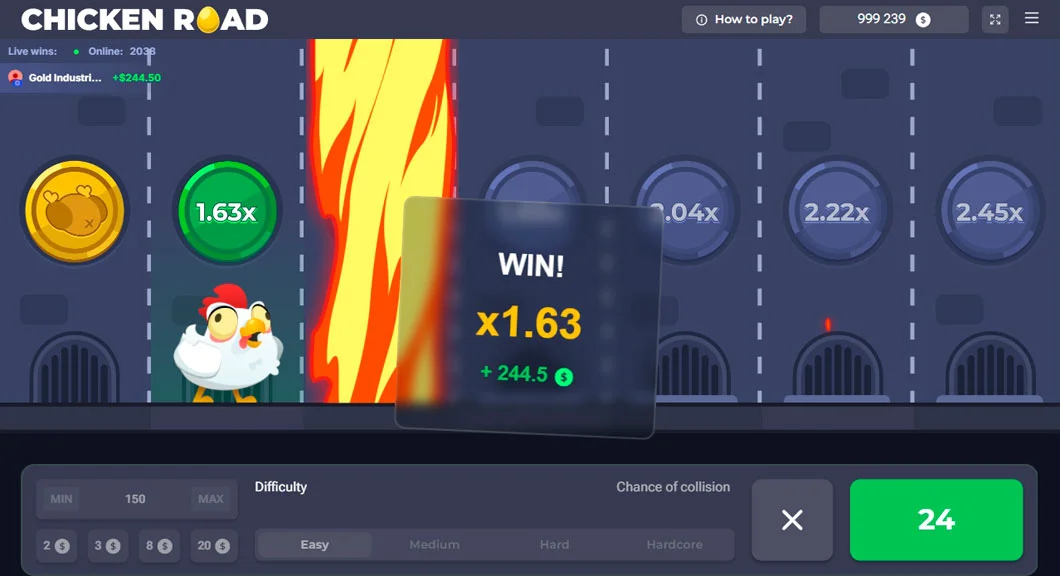 Chicken Road играть онлайн