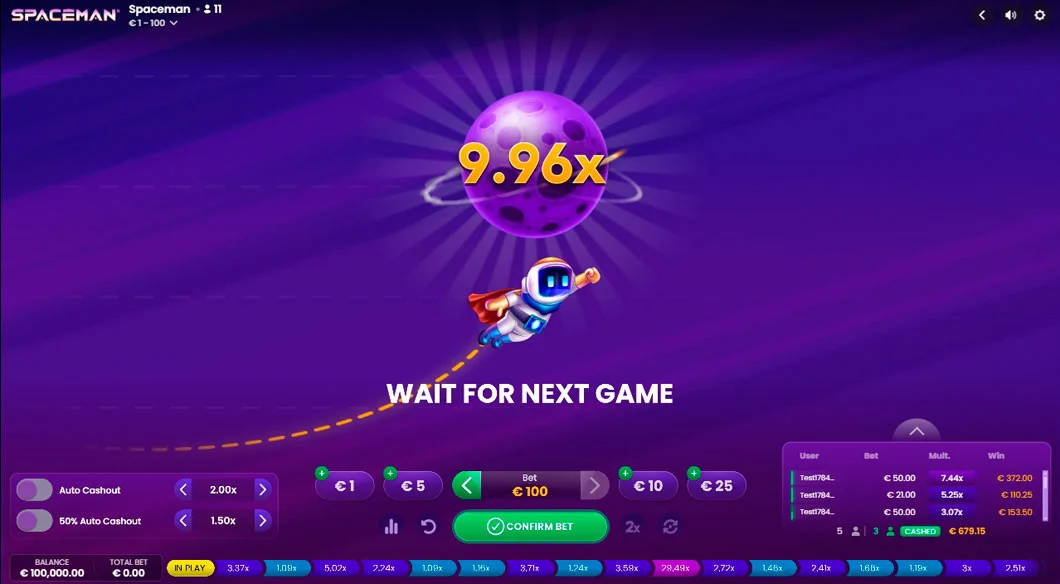 Spaceman играть онлайн